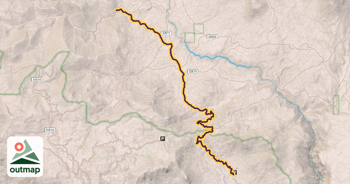 Map of Fish Creek Trail