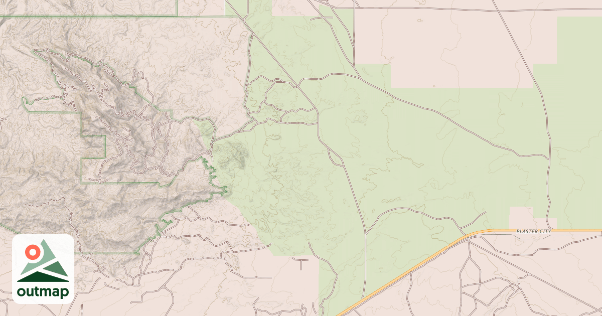 Map of BLM National GTLF Public Motorized Roads e71b4fd2-384c-4b6f-b922-df6758536bba