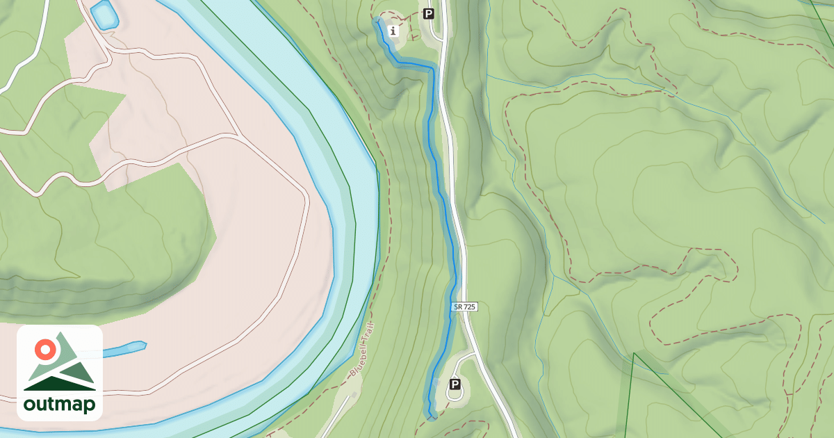 Map of Overlook Trail
