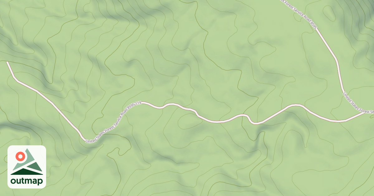 Map of USFS National Forest System Roads {7D481DB9-BB2A-477A-806F-31074E3BFE9D}