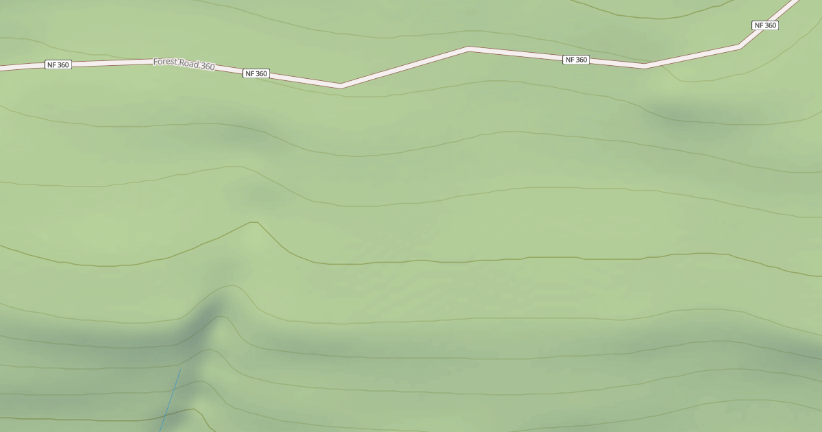 Map preview of USFS National Forest System Roads {79336BA1-B28E-4F70-905A-EB92378AF60A}