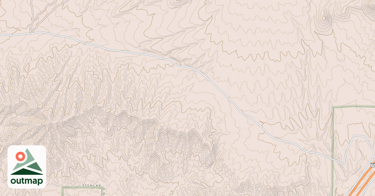 Map of EIGHT MILE