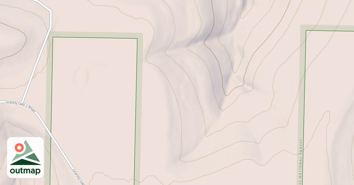 Map of USFS Motor Vehicle Use Map Roads {1CBD0FB4-1603-403D-A6CA-E74F83334734}