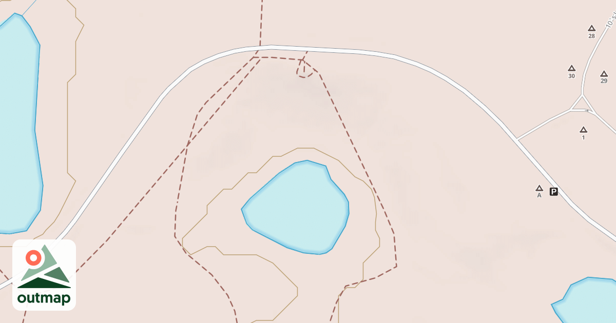 Map of Bob Sled Run