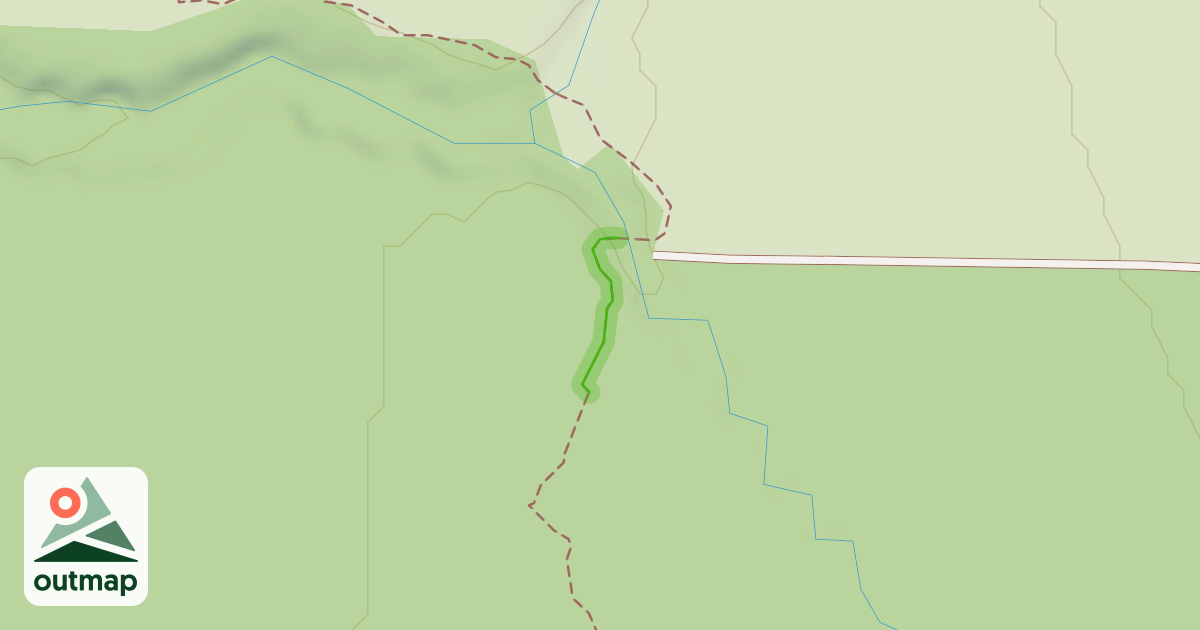 Map of Fred J. Cusimano Westside Overland Trail