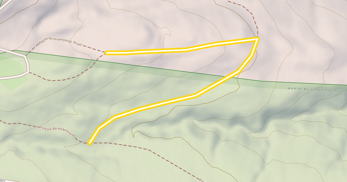 Map preview of Ravine Trail