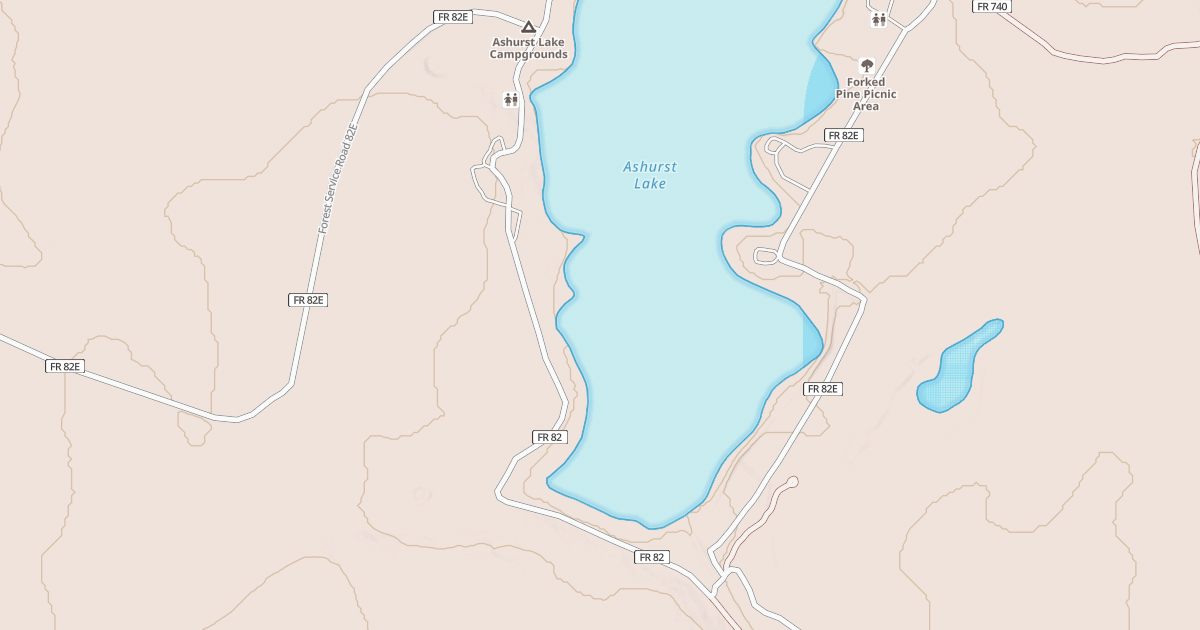 Map preview of ANDERSON MESA