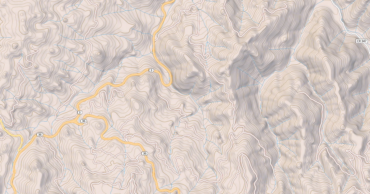 Map preview of BULE GULCH