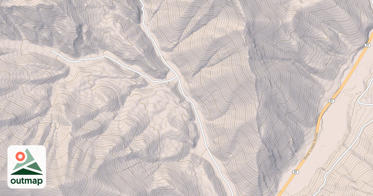 Map of FLEMING CANYON