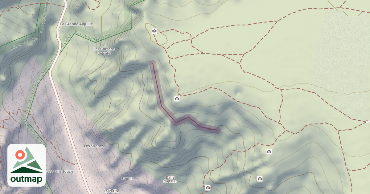 Map of Falaises d'En-Vau