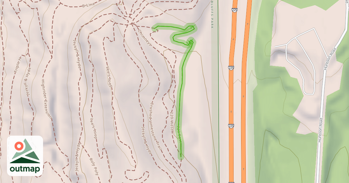 Map of 229 East