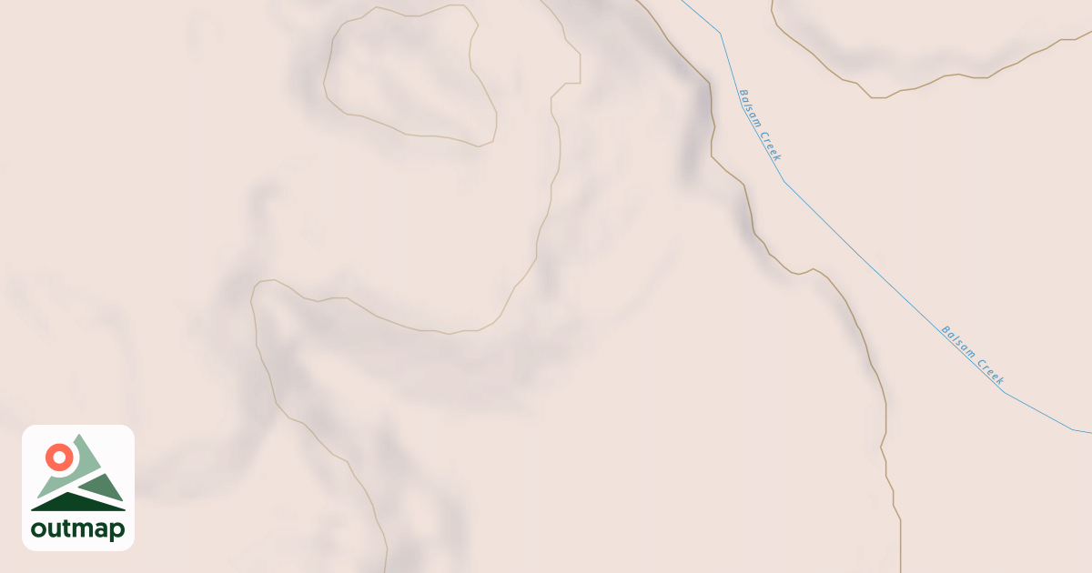 Map of Balsam Trail