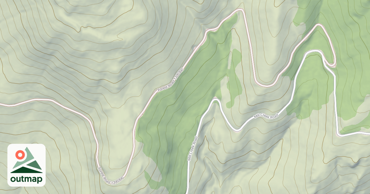 Map of USFS Motor Vehicle Use Map Roads {017FF10A-EDDF-4324-A250-6666DD412CC3}
