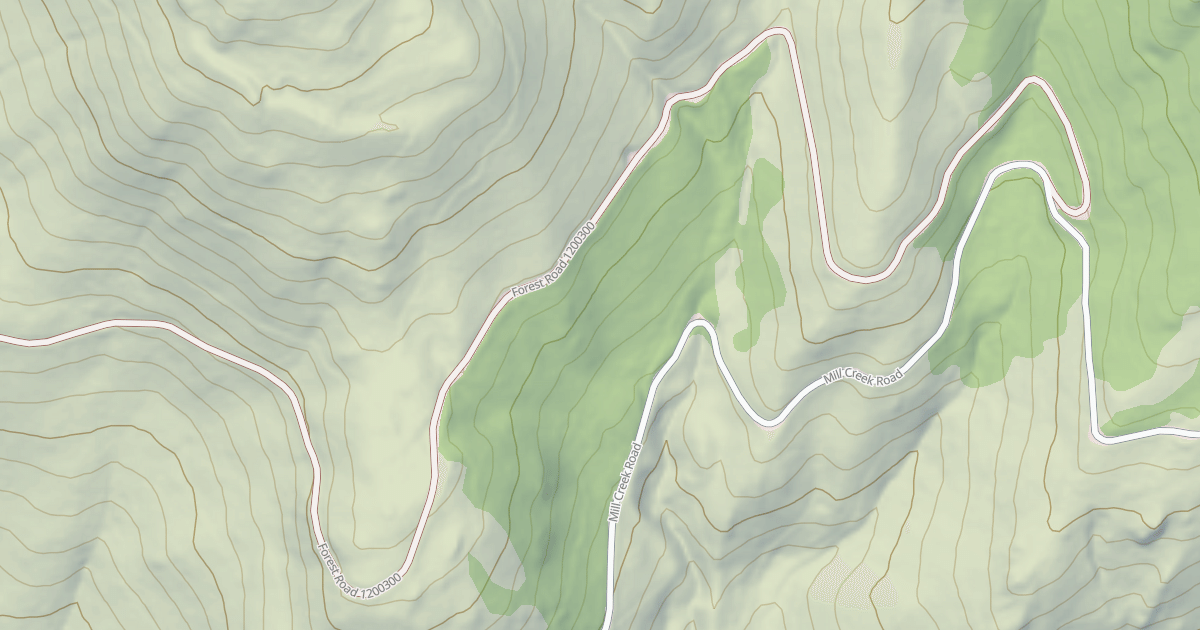 Map preview of USFS Motor Vehicle Use Map Roads {017FF10A-EDDF-4324-A250-6666DD412CC3}