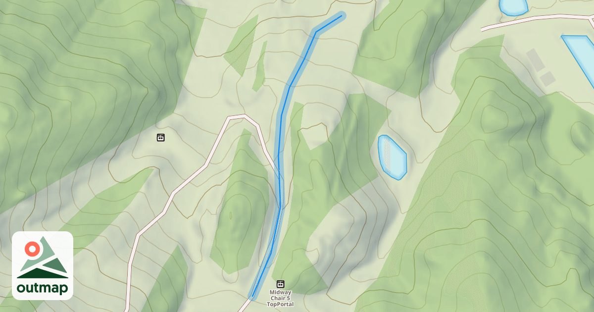 Map of Hidden Valley