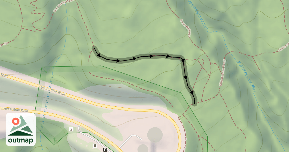 Map of Mystery Old Exit