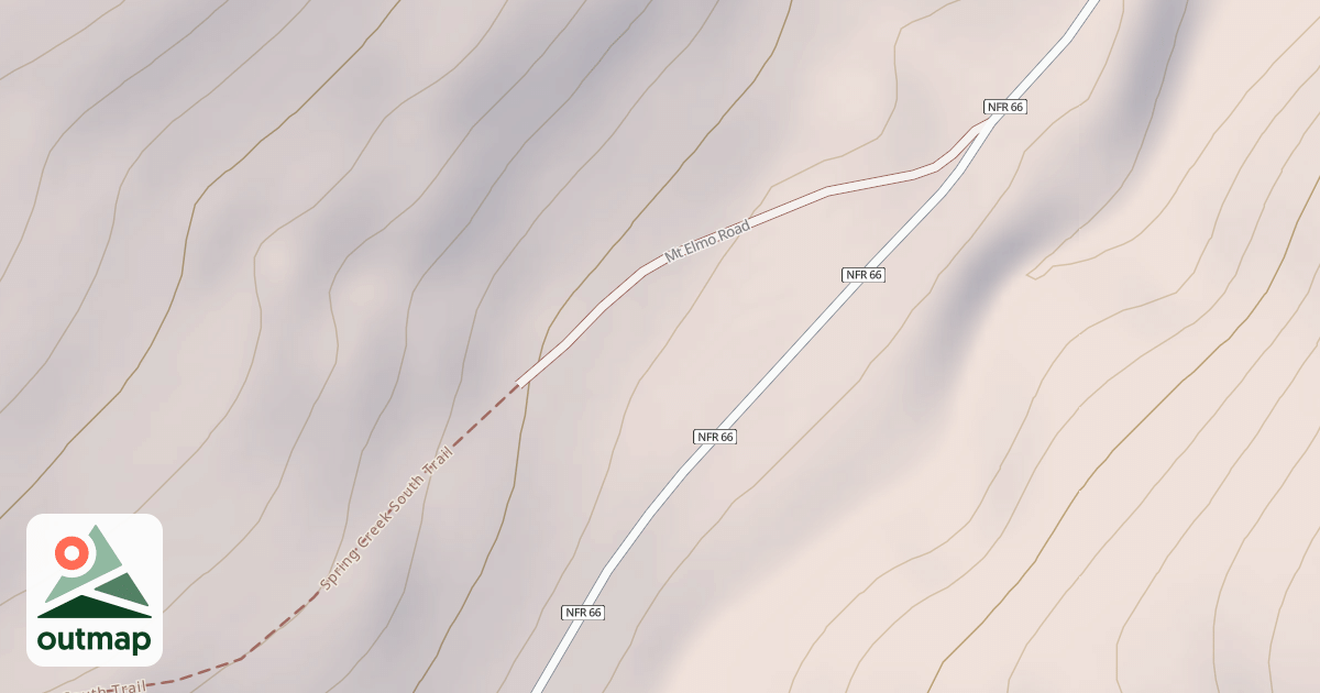 Map of MOUNT ELMO