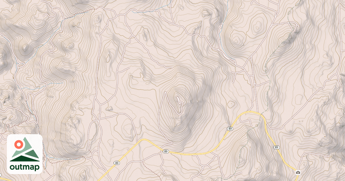 Map of BIG SPRING ROAD