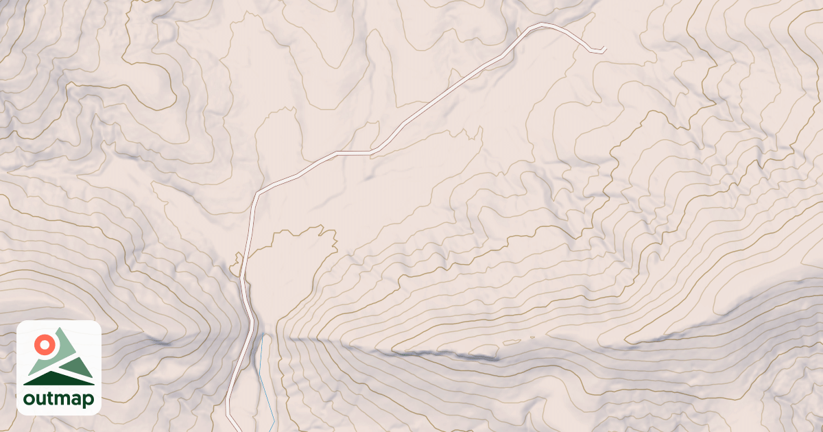 Map of RAINY CREEK
