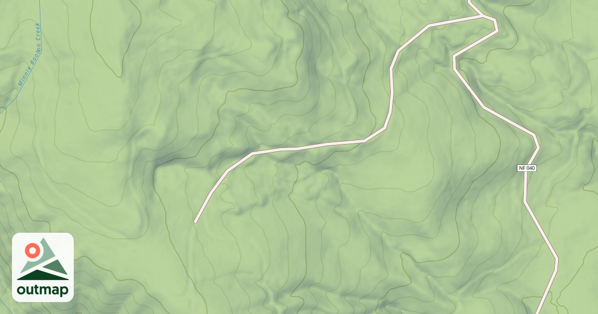 Map of USFS Motor Vehicle Use Map Roads {FFC3FCCF-F14E-4159-853E-1E8205BD4C77}