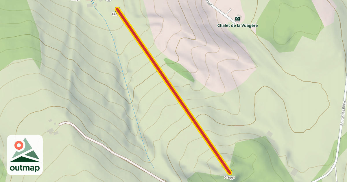 Map of Crépyr