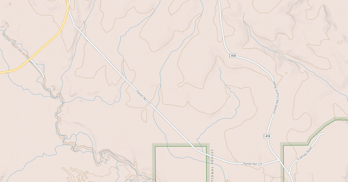 Map preview of USFS Motor Vehicle Use Map Roads {2EC1A1E9-B911-4D88-94C7-455B5B5D918E}