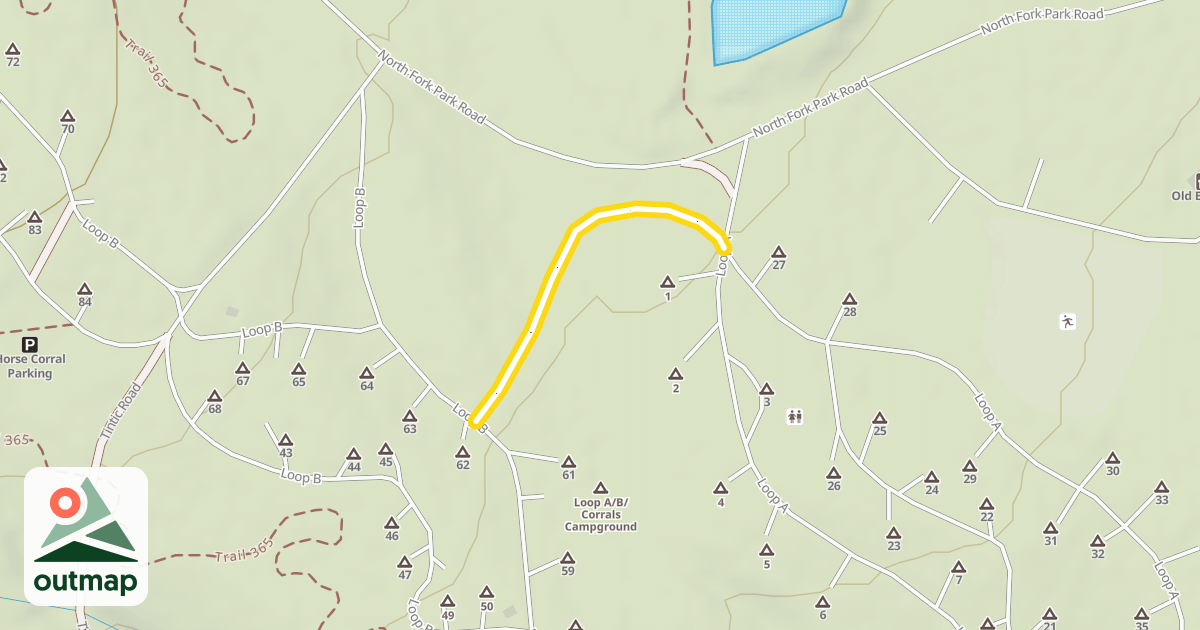 Map of Loop A