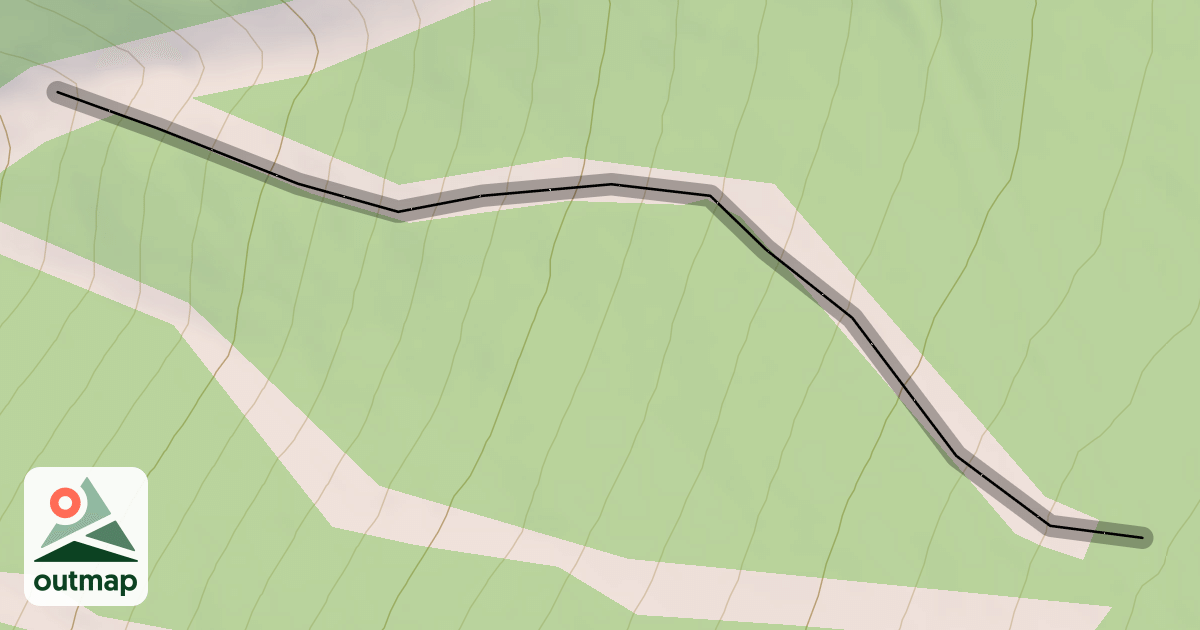 Map of La piste à G