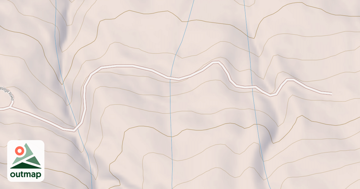 Map of LANTZ RIDGE SPUR D