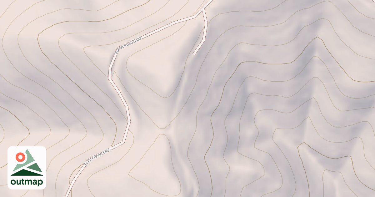 Map of USFS Motor Vehicle Use Map Trails 18079