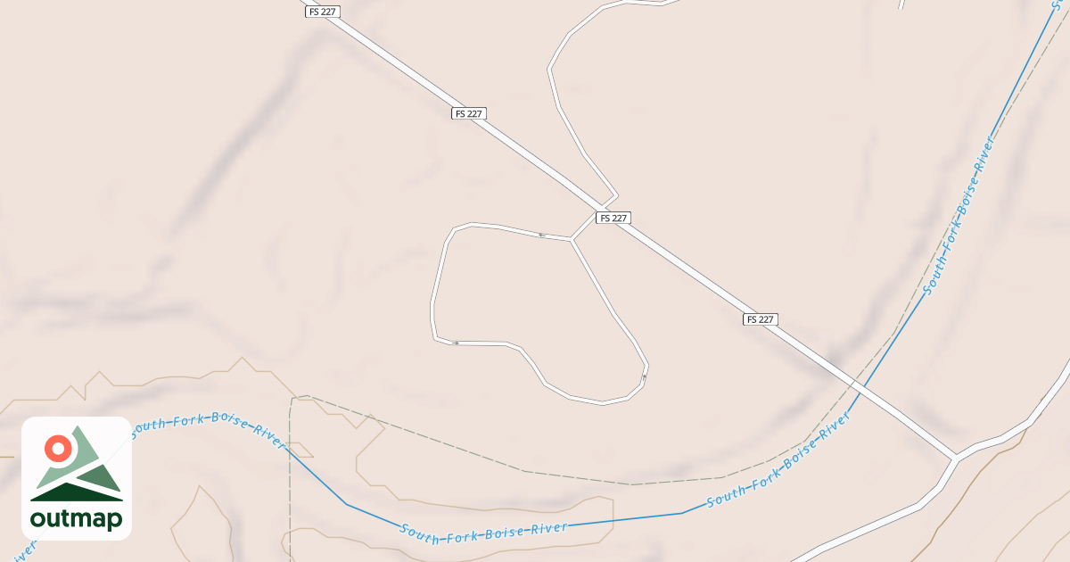 Map of BAUMGARTNER PARK LOOP D