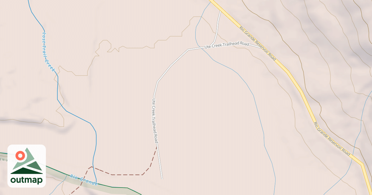 Map of UTE CR TH