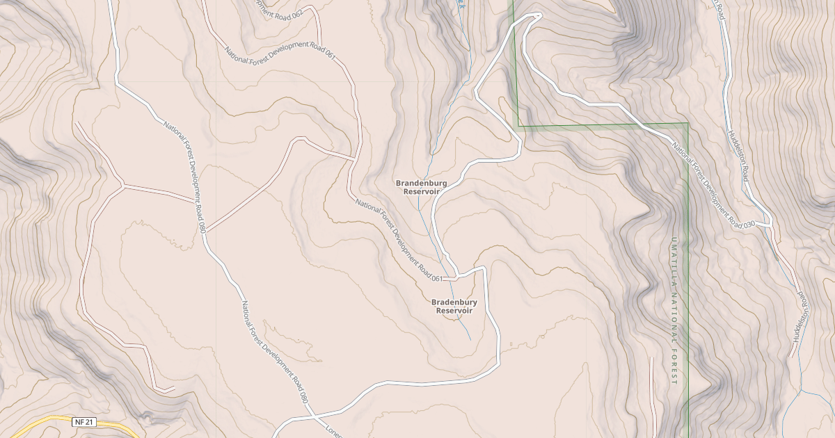 Map preview of USFS National Forest System Roads {EBB79226-AC27-41F1-946C-9FE496721BD1}