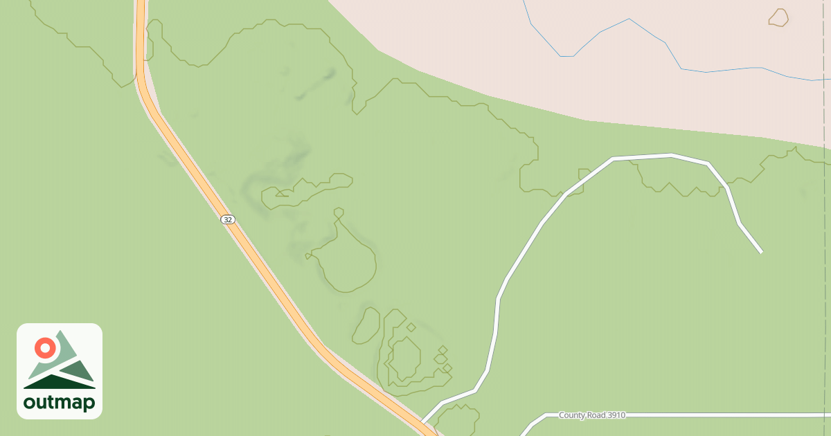 Map of FR 3910C