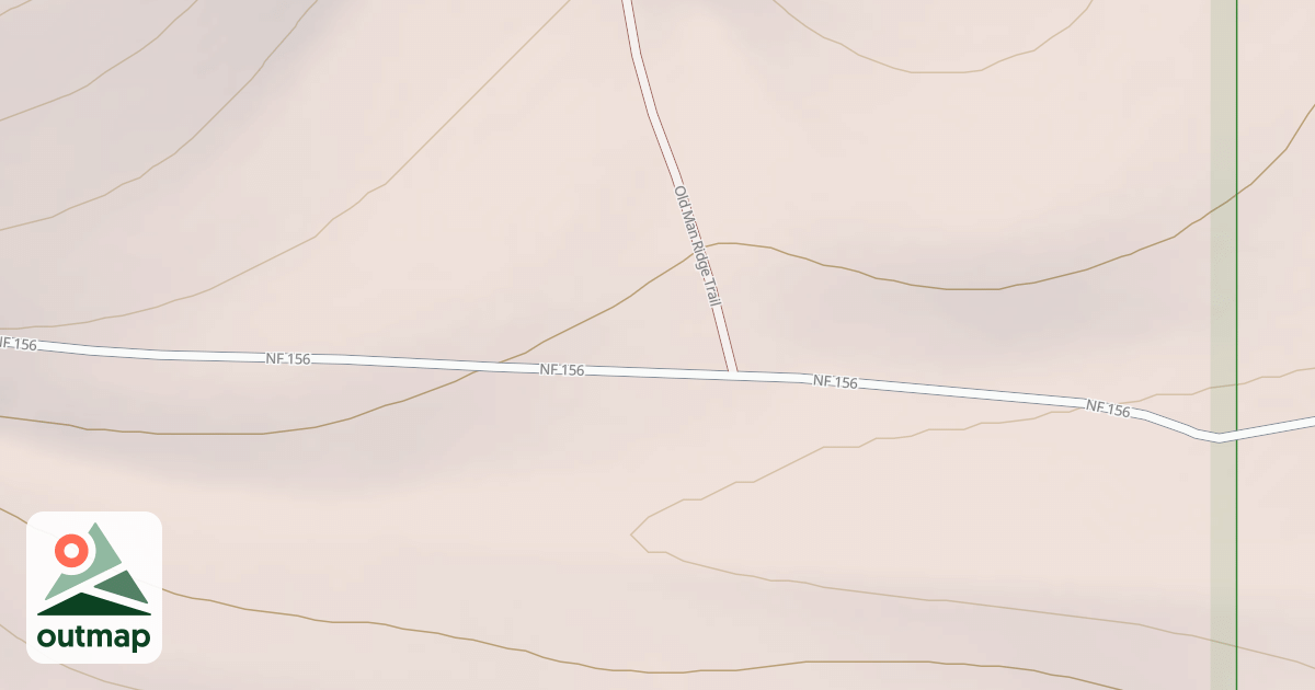 Map of Old Man Ridge