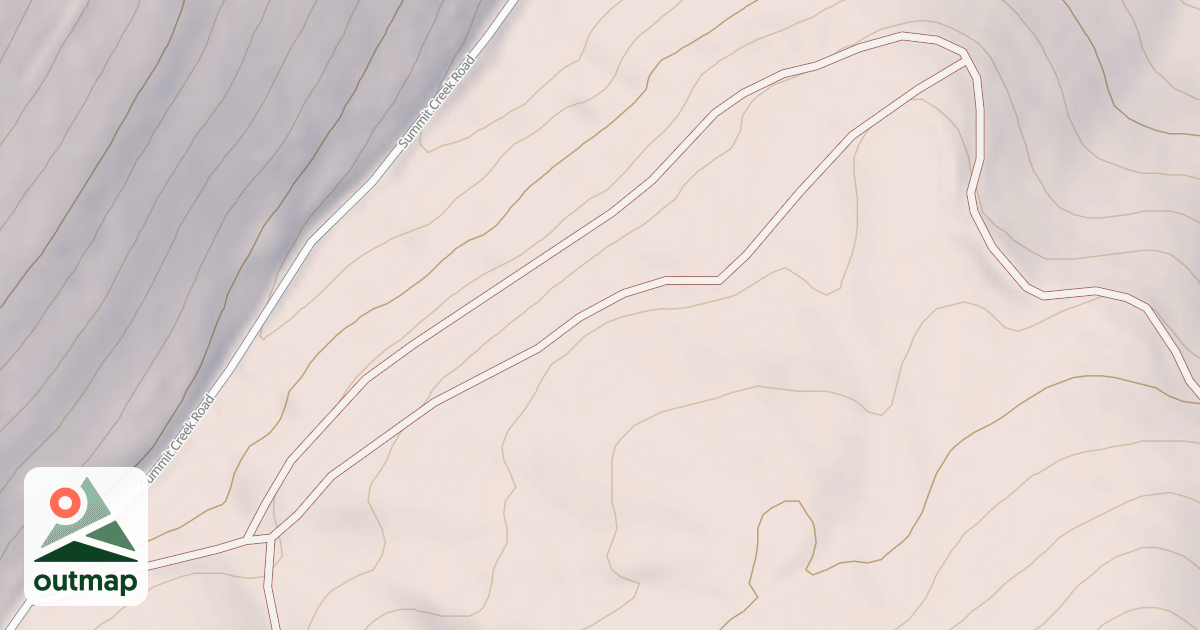 Map of DEER SPUR