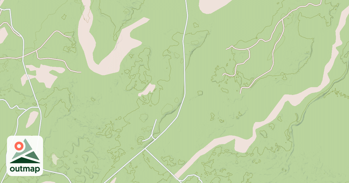 Map of USFS Motor Vehicle Use Map Trails 19647