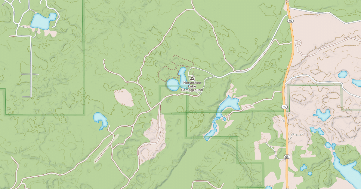 Map preview of Alcona Atv Trail