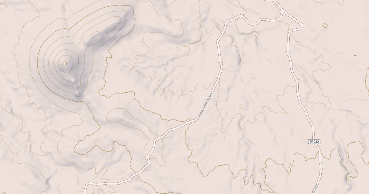 Map preview of EASTER MTN