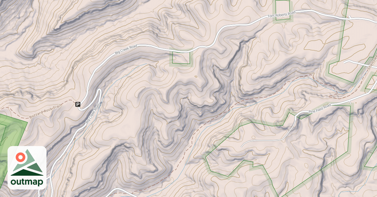 Map of T. ROBERTS