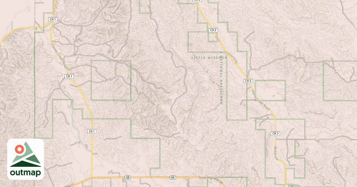 Map of (FDR) WEST HORSE CREEK