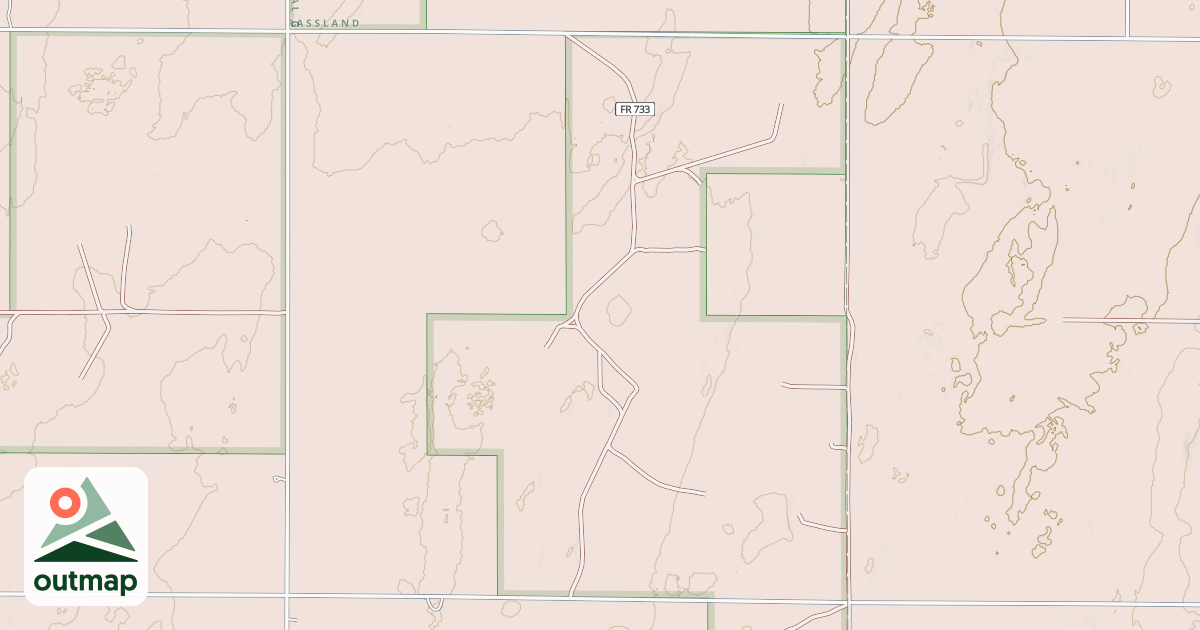 Map of COUNTY LINE
