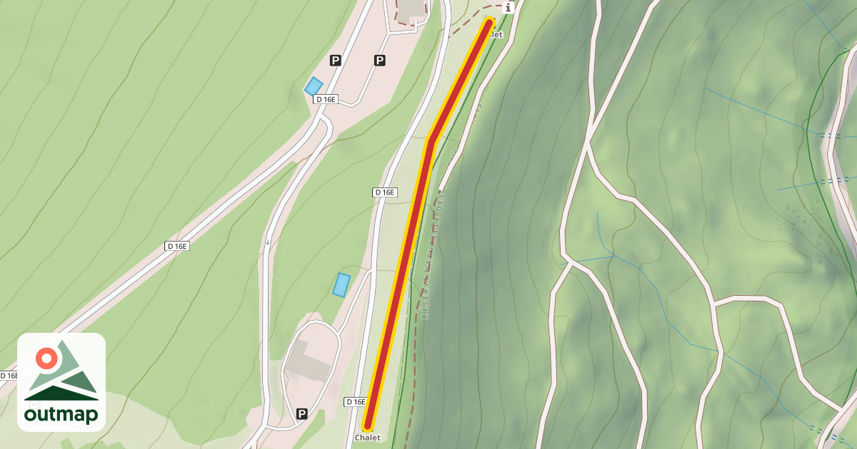 Map of Chalet