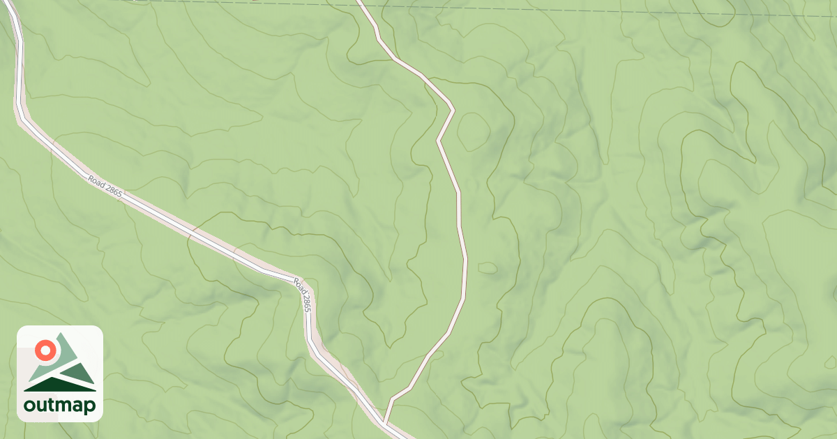 Map of SINKING SHANNON SPUR A