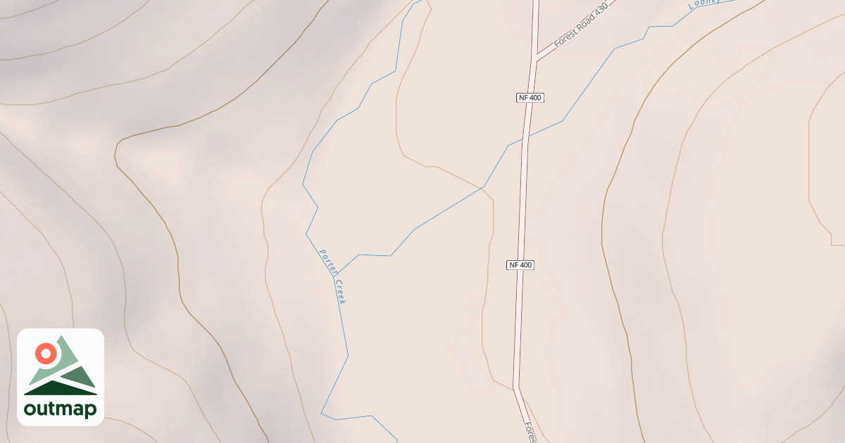 Map of USFS Motor Vehicle Use Map Roads {237E4406-0735-4239-B1A5-9B94E079BE1D}