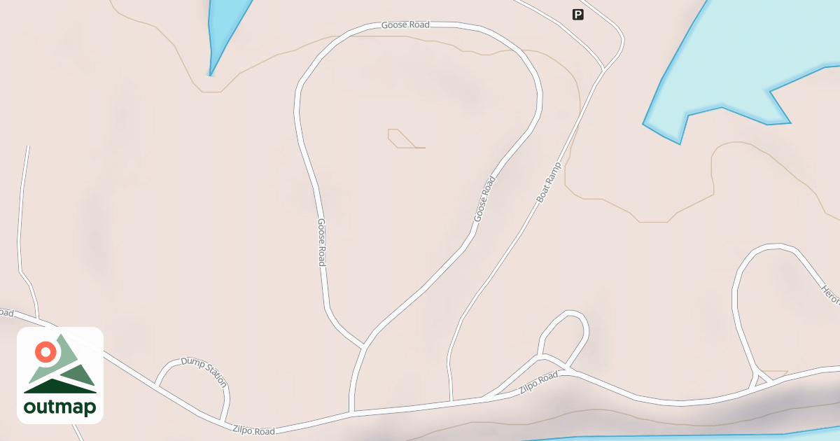 Map of ZILPO REC. AREA LOOP G