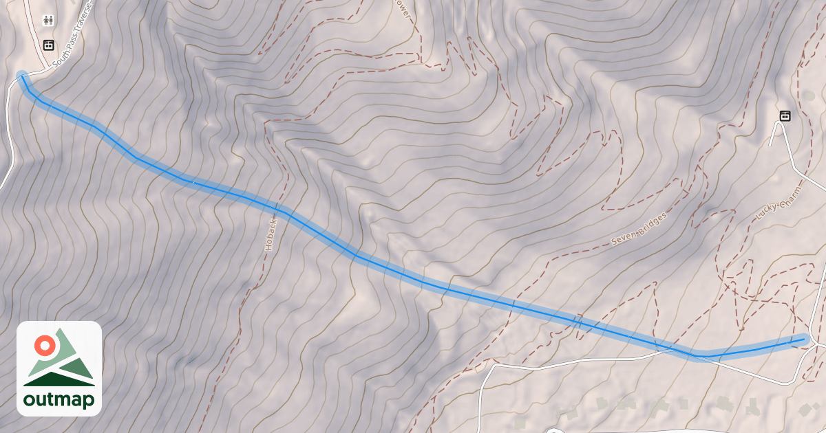 Map of Lower Tram Line