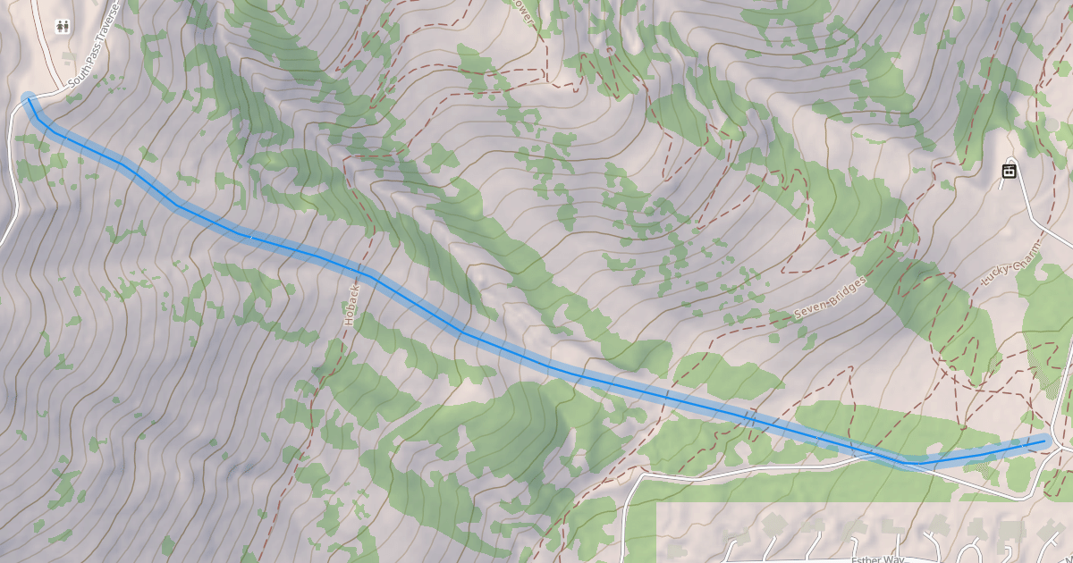 Map preview of Lower Tram Line