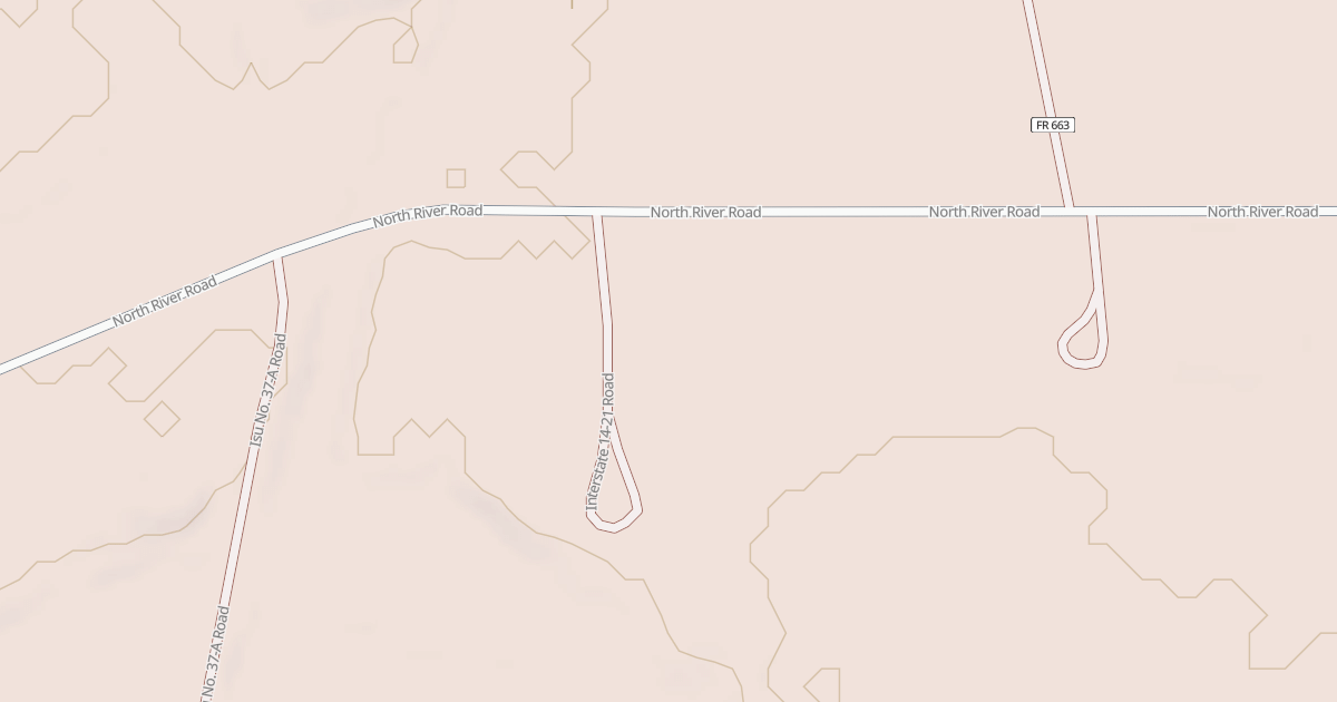 Map preview of INTERSTATE 14-21
