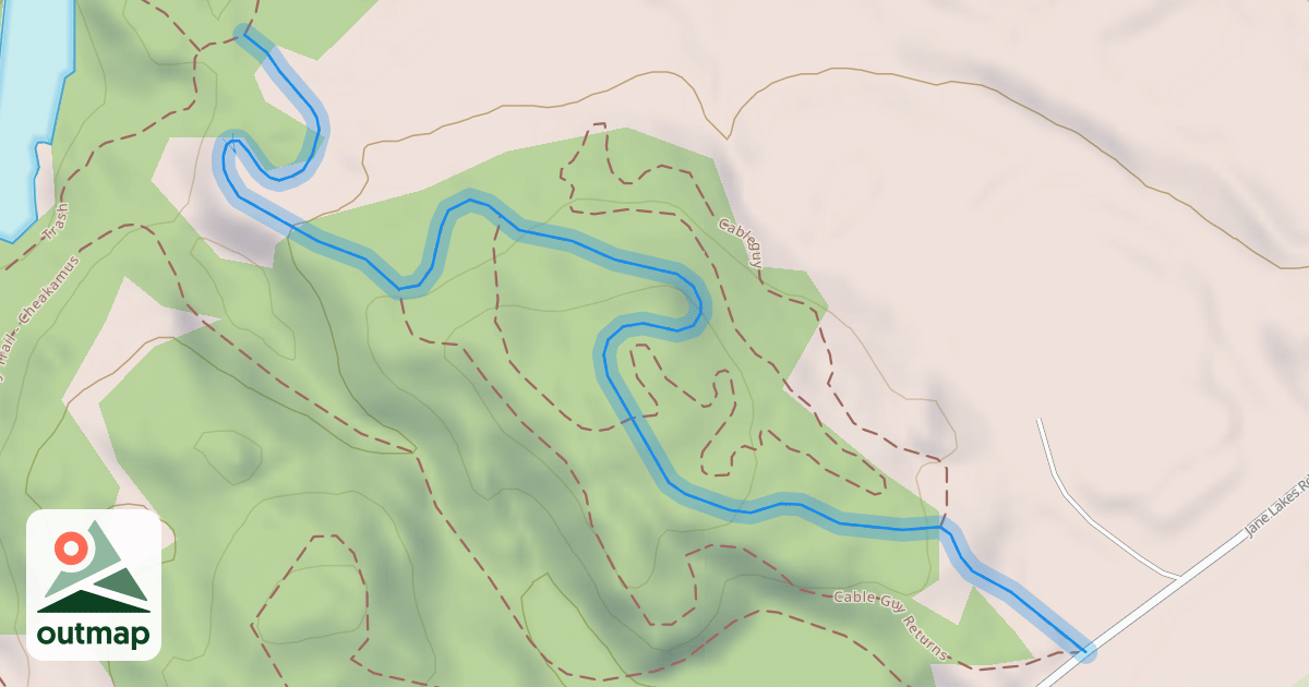 Map of Just another bike trail